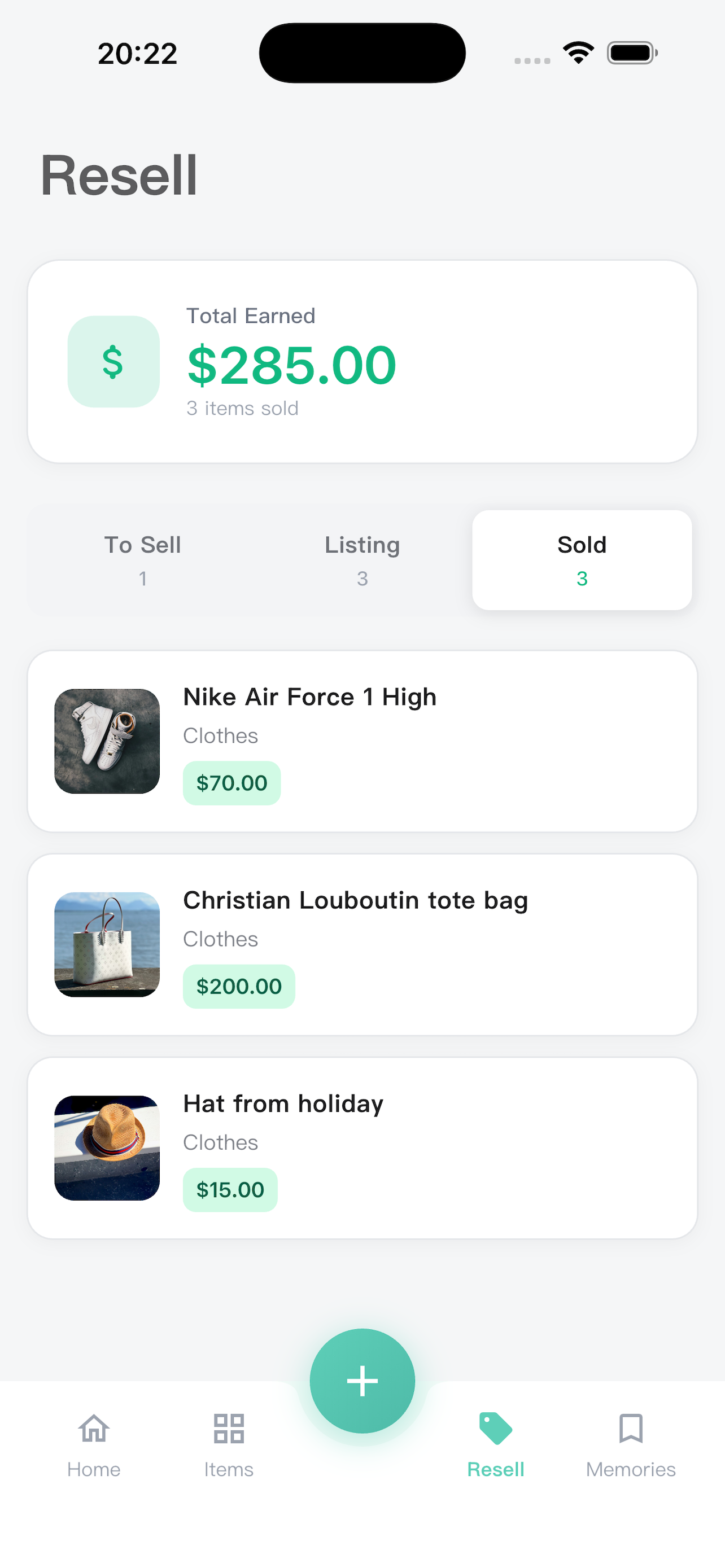 KeepJoy resale insights screenshot